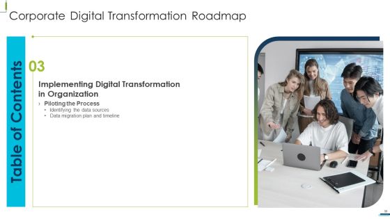 Corporate Digital Transformation Roadmap Ppt PowerPoint Presentation Complete Deck With Slides Slide33