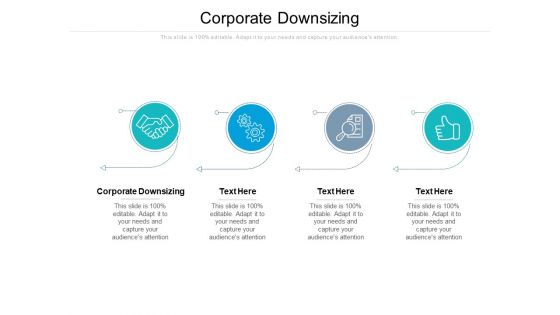 Corporate Downsizing Ppt PowerPoint Presentation Professional Deck Cpb Pdf