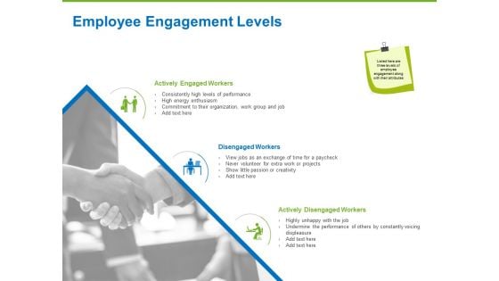 Corporate Employee Engagement Employee Engagement Levels Ppt Icon Samples PDF