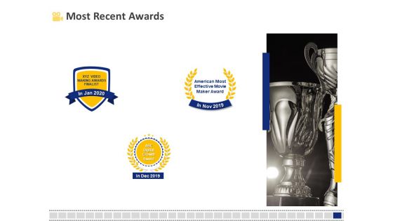 Corporate Event Filming Most Recent Awards Ppt Inspiration Format PDF