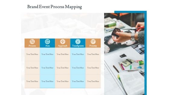 Corporate Event Planning Management Brand Event Process Mapping Ppt Professional Master Slide