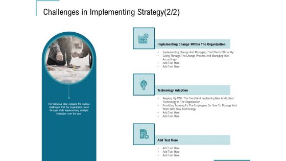 Corporate Execution Financial Liability Report Challenges In Implementing Strategy Risk Rules PDF