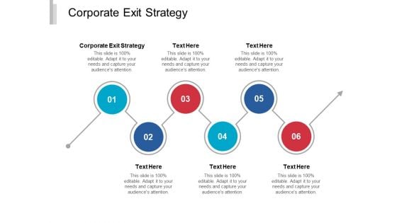 Corporate Exit Strategy Ppt PowerPoint Presentation Ideas Information Cpb