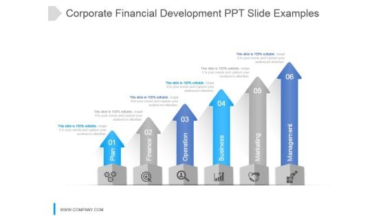 Corporate Financial Development Ppt Slide Examples