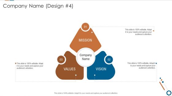 Corporate Goals And Strategic Position Summary Company Name Design 4 Ppt Summary Smartart PDF