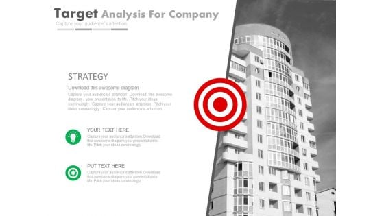 Corporate Goals And Strategy Analysis Powerpoint Slides