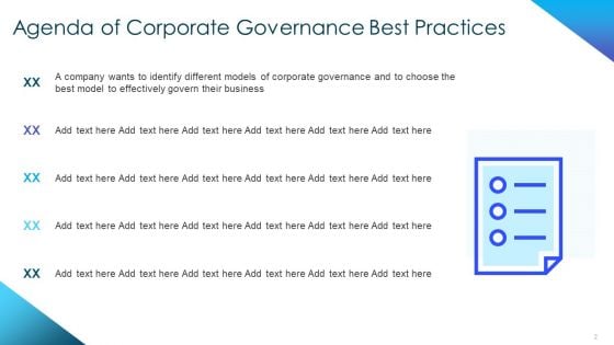Corporate Governance Best Practices Ppt PowerPoint Presentation Complete Deck With Slides