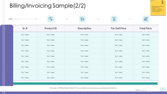 Corporate Governance Billing Invoicing Sample Gride Clipart PDF