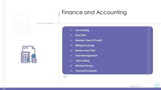 Corporate Governance Finance And Accounting Mockup PDF