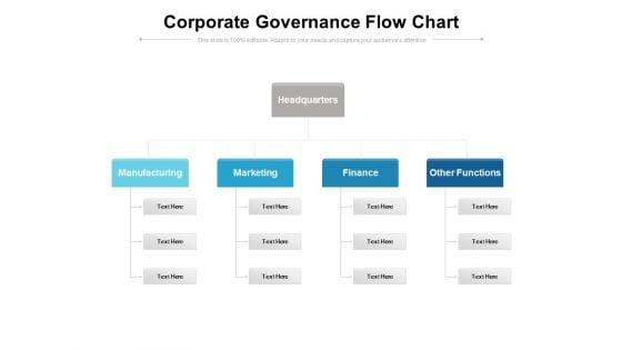 Corporate Governance Flow Chart Ppt PowerPoint Presentation Show Diagrams