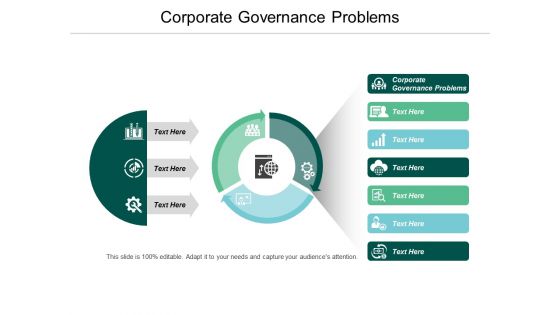 Corporate Governance Problems Ppt Powerpoint Presentation Ideas Graphics Template Cpb