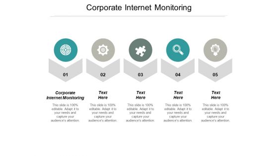 Corporate Internet Monitoring Ppt PowerPoint Presentation Show Infographic Template Cpb