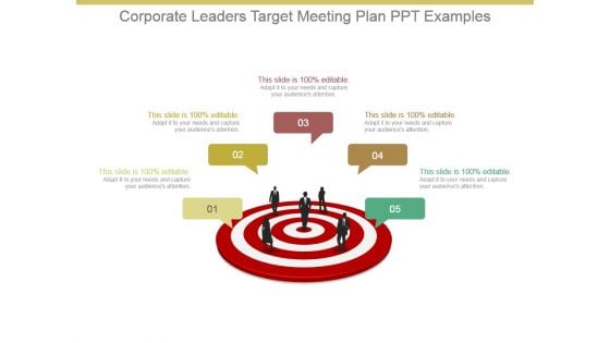 Corporate Leaders Target Meeting Plan Ppt Examples Corporate Leaders Target Meeting Plan Ppt Examples