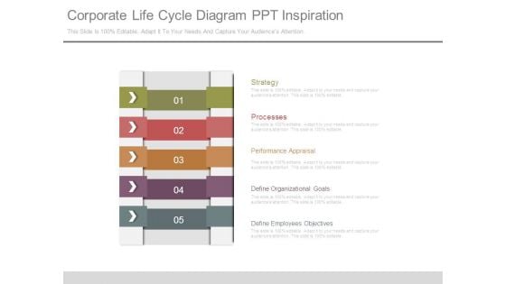 Corporate Life Cycle Diagram Ppt Inspiration