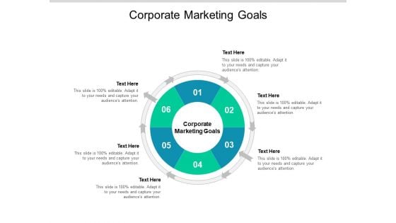 Corporate Marketing Goals Ppt PowerPoint Presentation Icon Clipart Cpb