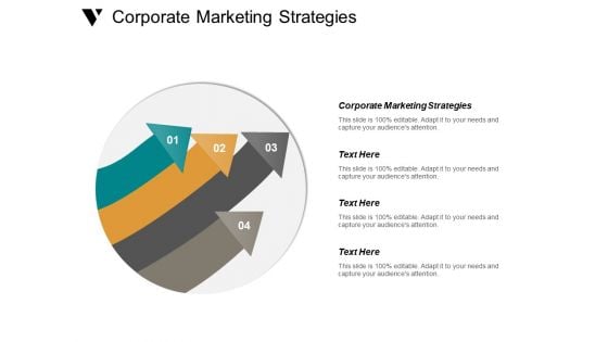 Corporate Marketing Strategies Ppt PowerPoint Presentation Ideas Maker