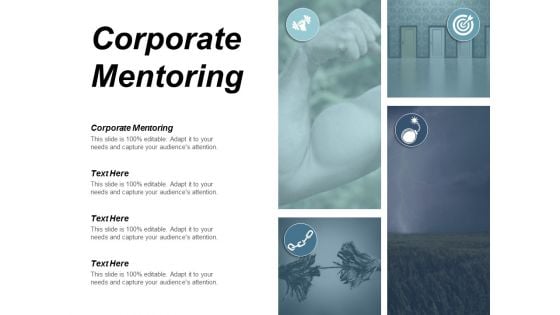 Corporate Mentoring Ppt Powerpoint Presentation Slides Icons Cpb