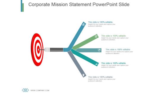 Corporate Mission Statement Powerpoint Slide Corporate Mission Statement Powerpoint Slide