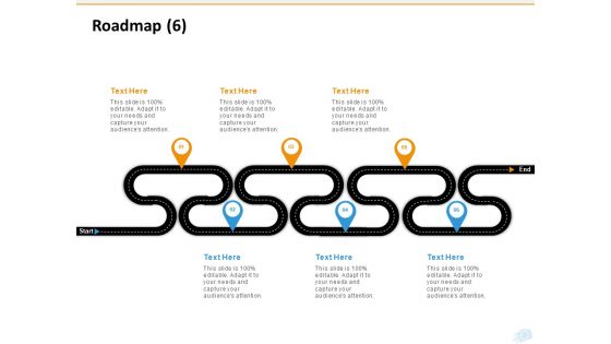 Corporate Occasion Videography Proposal Roadmap Six Steps Ppt Professional Graphics PDF