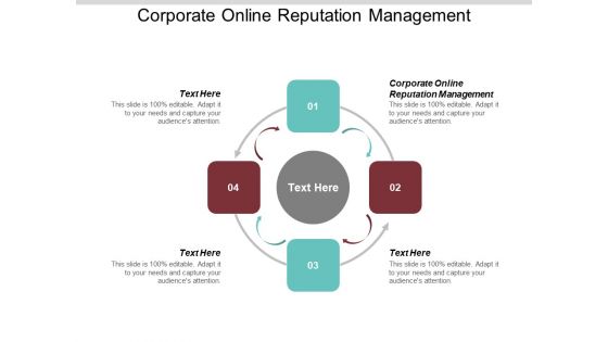 Corporate Online Reputation Management Ppt PowerPoint Presentation Show File Formats Cpb