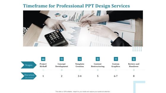 Corporate PPT Design Timeframe For Professional PPT Design Services Ppt Portfolio Rules PDF