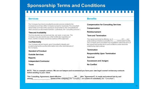 Corporate Partnership And Sponsorship Proposals Ppt PowerPoint Presentation Complete Deck With Slides