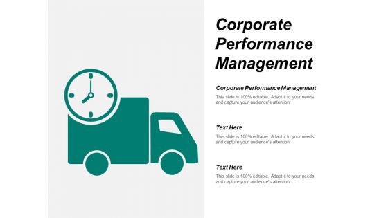 Corporate Performance Management Ppt Powerpoint Presentation Pictures Visual Aids Cpb