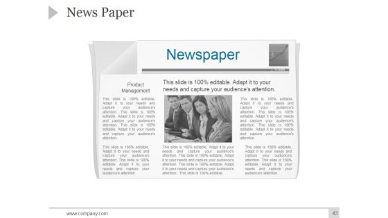 Corporate Profile Ppt PowerPoint Presentation Complete Deck With Slides Slide43