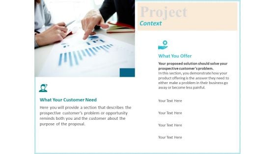 Corporate Project Context Ppt Portfolio Display PDF