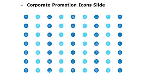 Corporate Promotion Ppt PowerPoint Presentation Complete Deck With Slides Slide22