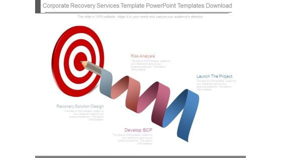 Corporate Recovery Services Template Powerpoint Templates Download