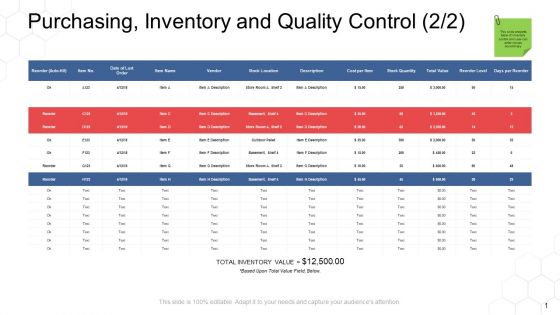 Corporate Regulation Purchasing Inventory And Quality Control Vendor Ppt Infographic Template Brochure PDF Corporate Regulation Purchasing Inventory And Quality Control Vendor Ppt Infographic Template Brochure PDF