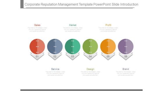 Corporate Reputation Management Template Powerpoint Slide Introduction