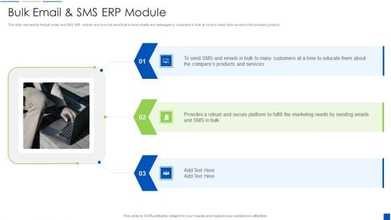 Corporate Resource Planning Bulk Email And SMS ERP Module Inspiration PDF