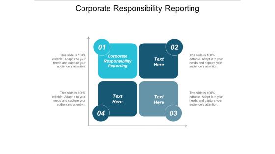 Corporate Responsibility Reporting Ppt PowerPoint Presentation Inspiration Aids Cpb