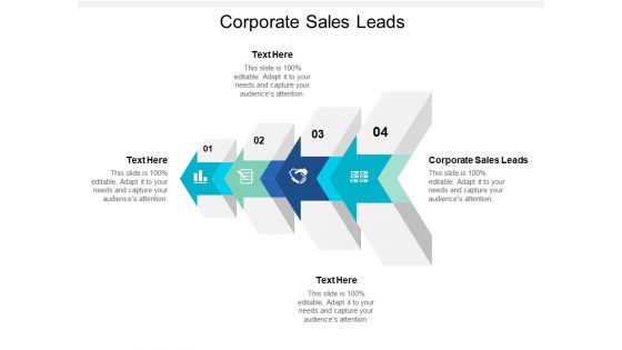Corporate Sales Leads Ppt PowerPoint Presentation File Information Cpb