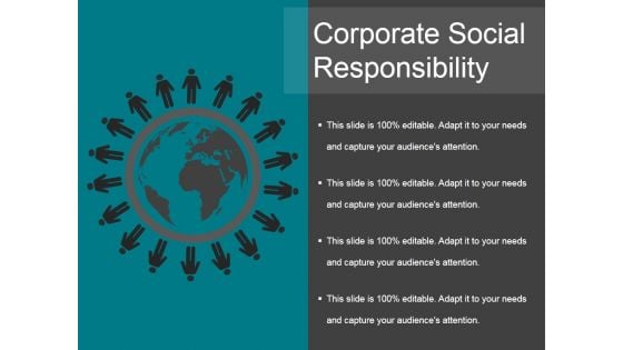 Corporate Social Responsibility Ppt PowerPoint Presentation Infographics Show