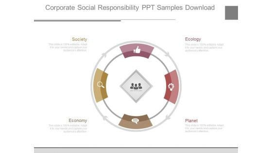 Corporate Social Responsibility Ppt Samples Download