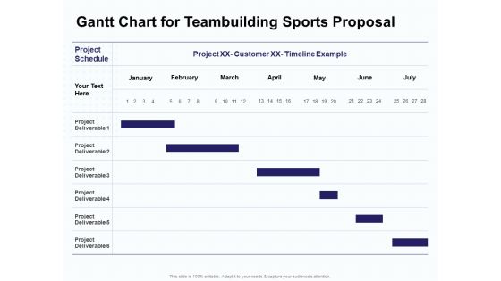Corporate Sports Team Engagement Gantt Chart For Teambuilding Sports Proposal Introduction PDF Corporate Sports Team Engagement Gantt Chart For Teambuilding Sports Proposal Introduction PDF