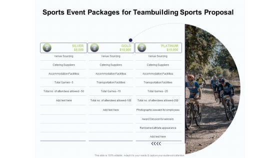 Corporate Sports Team Engagement Sports Event Packages For Teambuilding Sports Proposal Rules PDF
