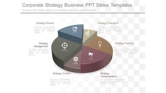 Corporate Strategy Business Ppt Slides Templates