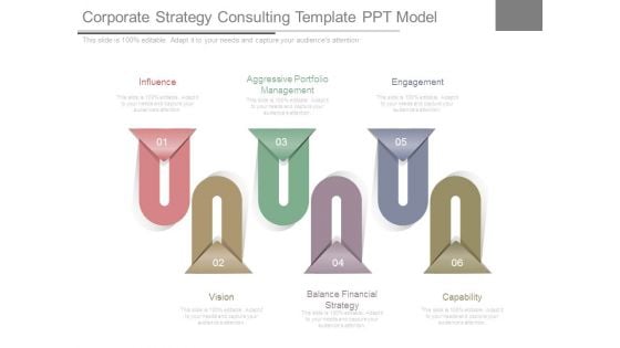 Corporate Strategy Consulting Template Ppt Model
