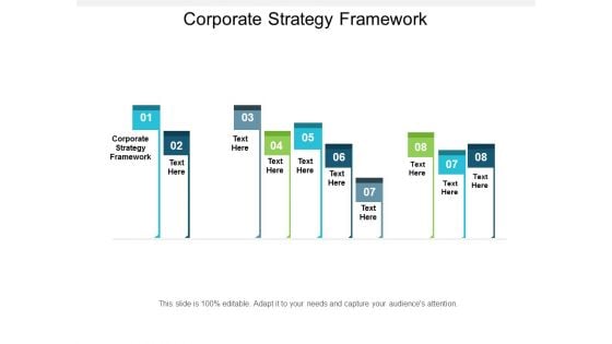 Corporate Strategy Framework Ppt Powerpoint Presentation Professional Designs Download Cpb