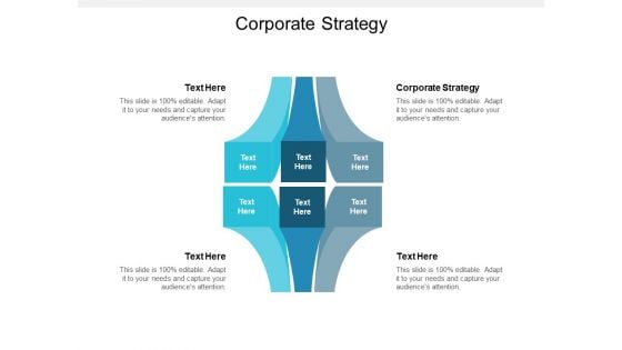 Corporate Strategy Ppt PowerPoint Presentation Infographics Good Cpb