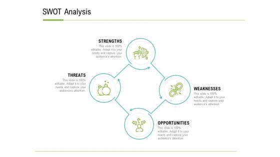 Corporate Wellness Consultant SWOT Analysis Slides PDF