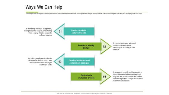 Corporate Wellness Consultant Ways We Can Help Download PDF Corporate Wellness Consultant Ways We Can Help Download PDF