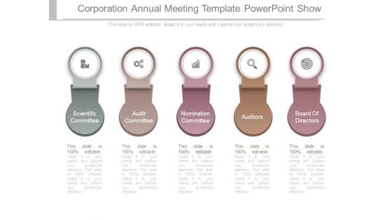 Corporation Annual Meeting Template Powerpoint Show