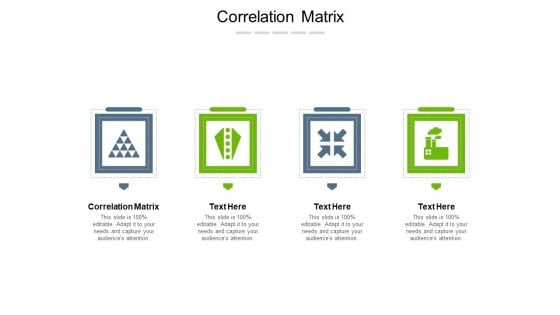 Correlation Matrix Ppt PowerPoint Presentation Icon Brochure Cpb Pdf