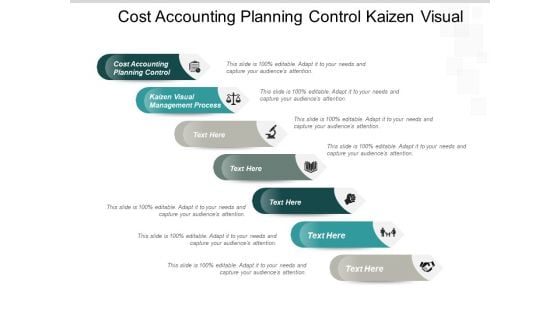 Cost Accounting Planning Control Kaizen Visual Management Process Ppt PowerPoint Presentation Outline Show