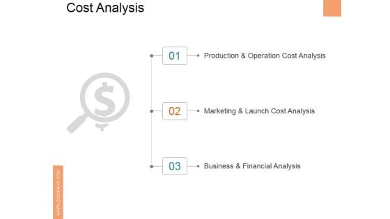 Cost Analysis Ppt PowerPoint Presentation Outline Topics